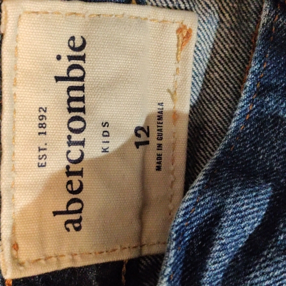 Abercrombie kids size 12 denim jeans - Picture 4 of 4